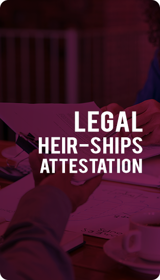 Legal Heirship Attestation